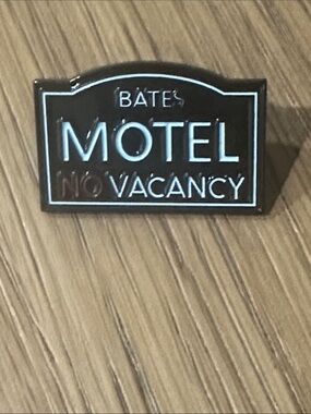 Bates 'Motel No Vacancy' Enamel Pin